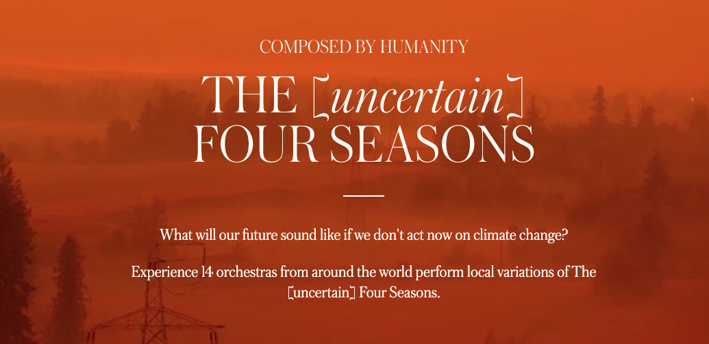 The [uncertain] Four Seasons — HUGH CROSTHWAITE